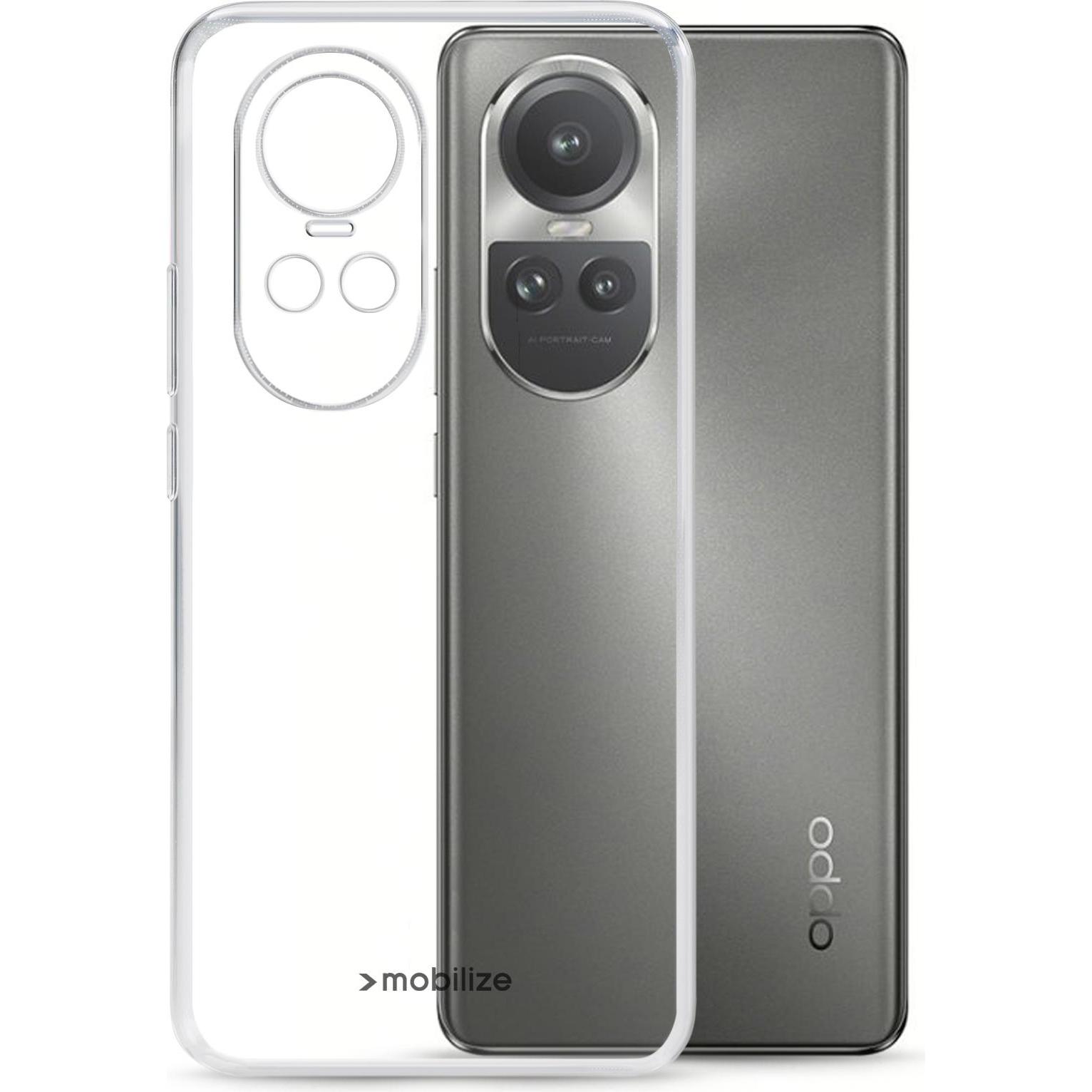 Mobilize TPU Back Cover Durchsichtig OPPO Reno10/Reno10 Pro (OPPO Reno 10, Oppo Reno 10 Pro), Smartphone Hülle, Transpar...