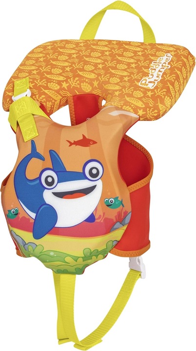 Actual product image Bestway Puddle Jumper® life jacket small whale with textile cover, 0-2 years (Up to 15Kg)