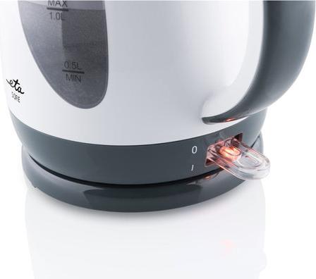 Productafbeelding ETA Waterkoker | 560490000 SOFIE | Elektrisch | 2200 W | 1 L | Kunststof | 360° draaibare bodem | Wit (1 l)