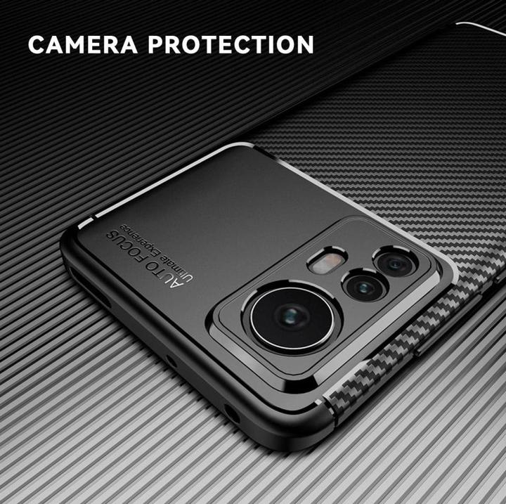 Immagine prodotto Screenguard Custodia Xiaomi 12 Pro Hull Carbon Design TPU (Xiaomi 12 Pro)