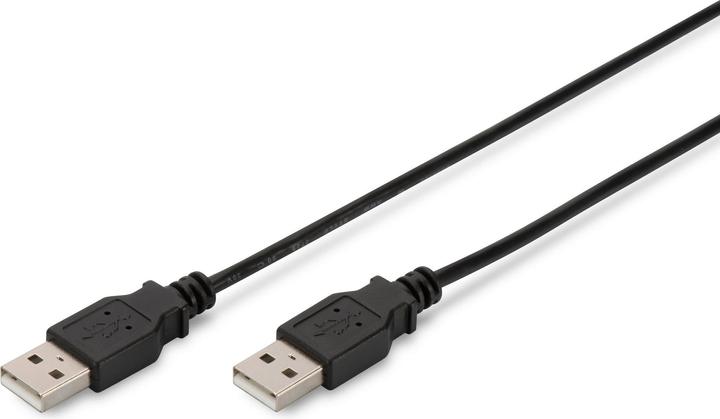 Digitus USB2.0 Anschlusskabel, 1 m (1 m, USB 2.0, 2.50 W)
