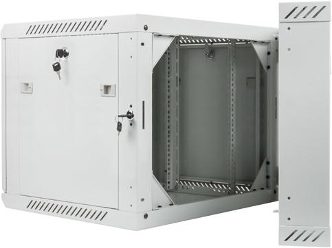 Immagine prodotto Lanberg WF02-6609-10S Rack 9U Scaffale montato a parete (9 HE, Rack da 19 pollici)