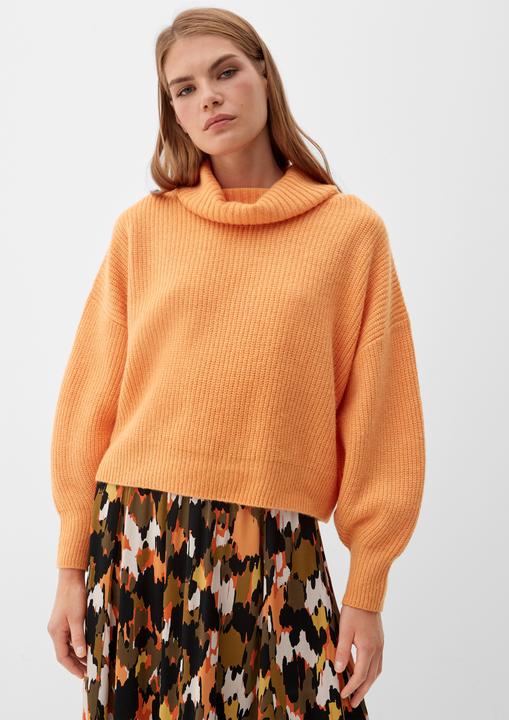 Produktbild s.Oliver Strickpullover Pullover aus Wollmix (38)