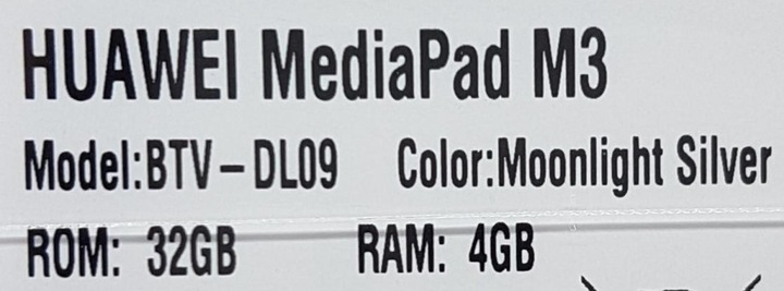 Produktbild Huawei MediaPad M3 (4G, 8.40", 32 GB, Silber)