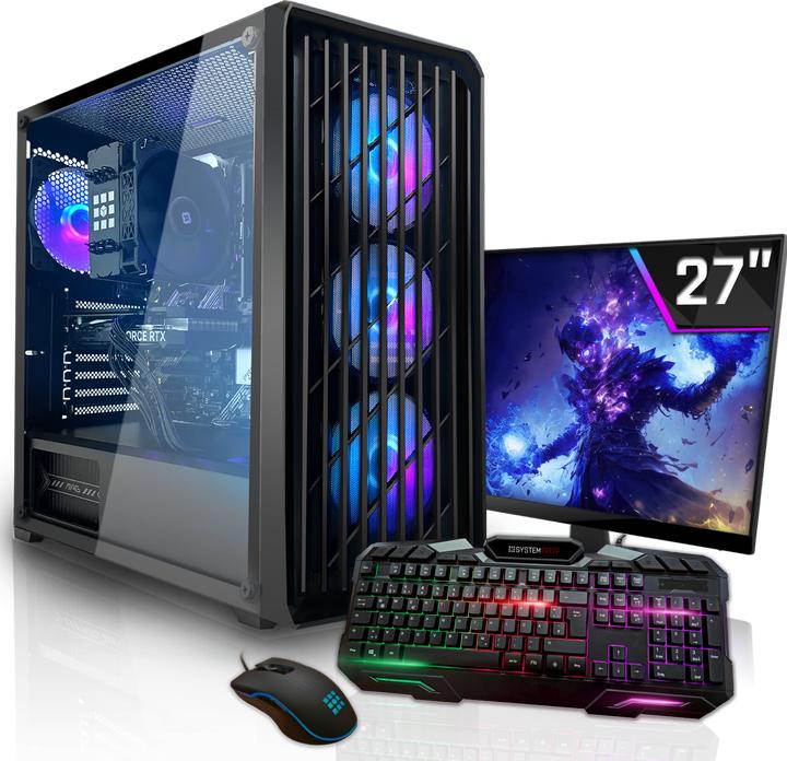 Produktbild SYSTEMTREFF Gaming PC G255001 (512 GB, 16 GB, Intel Core Ultra 5 235)
