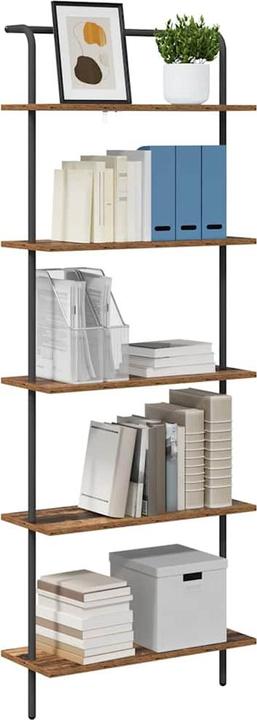 Produktbild vidaXL Bücherregal zur Aufbewahrung (24 x 24 x 168 cm)