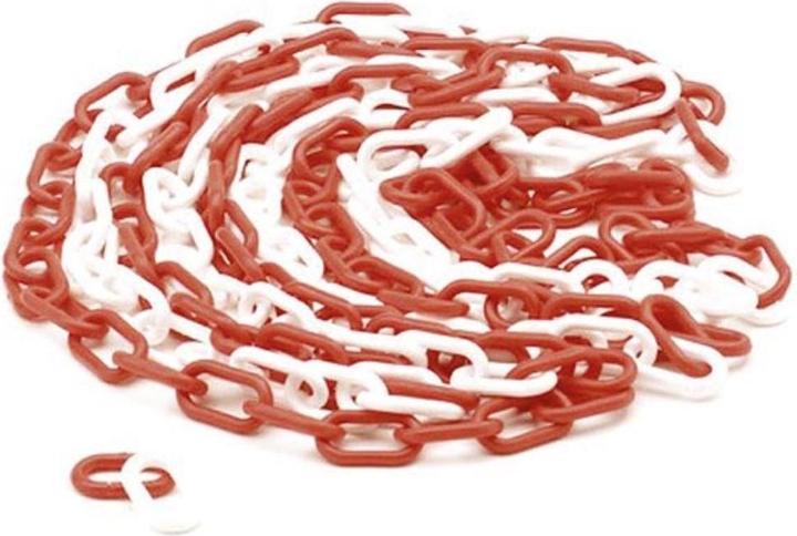 Actual product image Velleman RED/WHITE CHAIN - 5 m
