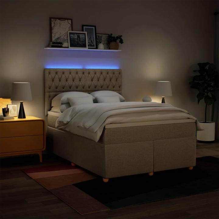 Actual product image vidaXL Boxspringbett (140 x 200 cm)