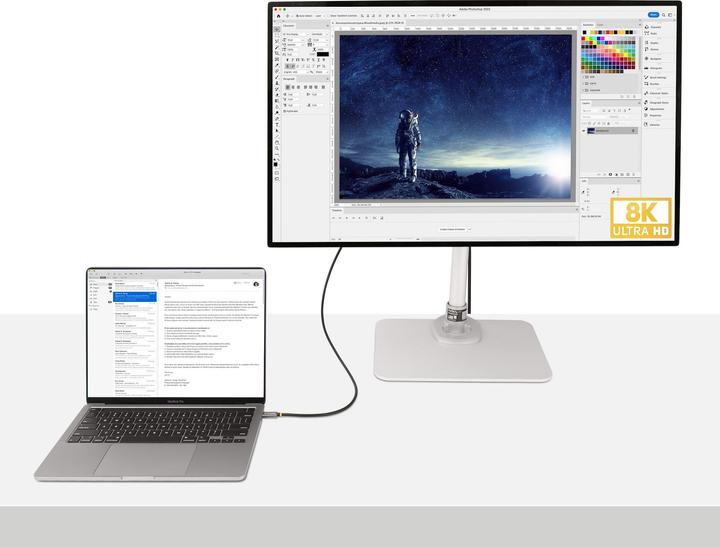 Actual product image StarTech 3FT USB4 CABLE USB-C 40 GBPS (1 m, USB 4.0, 100 W)