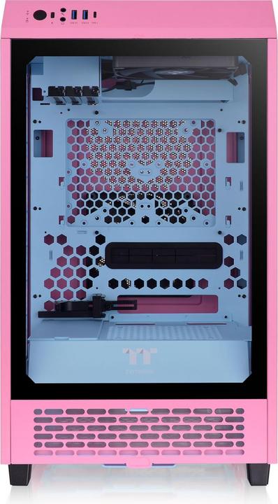 Actual product image Thermaltake The Tower 200 Bubble Pink (Mini-ITX)