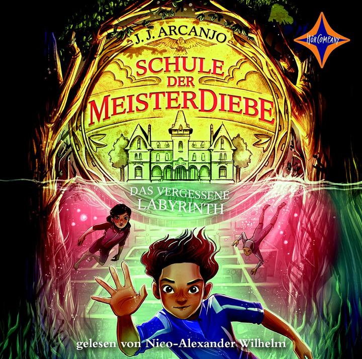 Actual product image School of Master Thieves 2 - The Forgotten Labyrinth (J. J. Arcanjo, German)