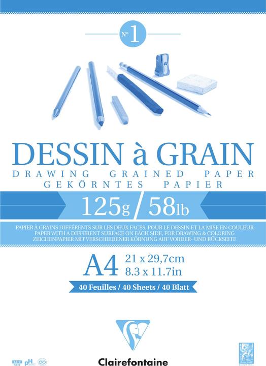 Image du produit Clairefontaine Techniques sèches (125 g/m², 240 x)