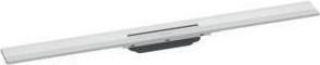 Produktbild hansgrohe HG Duschrinne RainDrain Flex kürzbar, Wandmontage 900mm mattweiss (900 mm)
