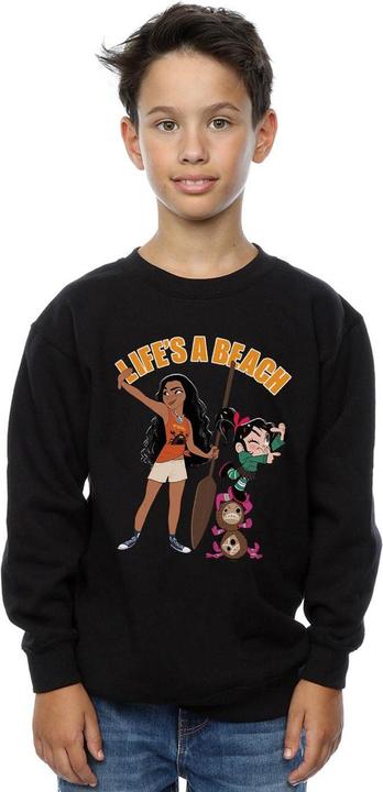 Image du produit Disney - Sweat WRECK IT RALPH MOANA AND VANELLOPE - Garçon (128)