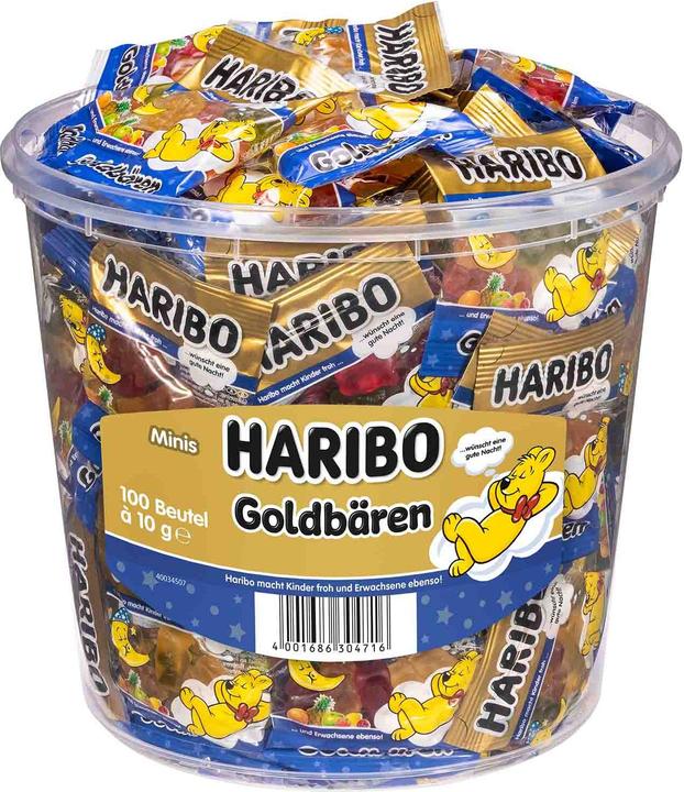 Produktbild Haribo SÜSSWAREN - Goldbären (100 Stk., 8 g)