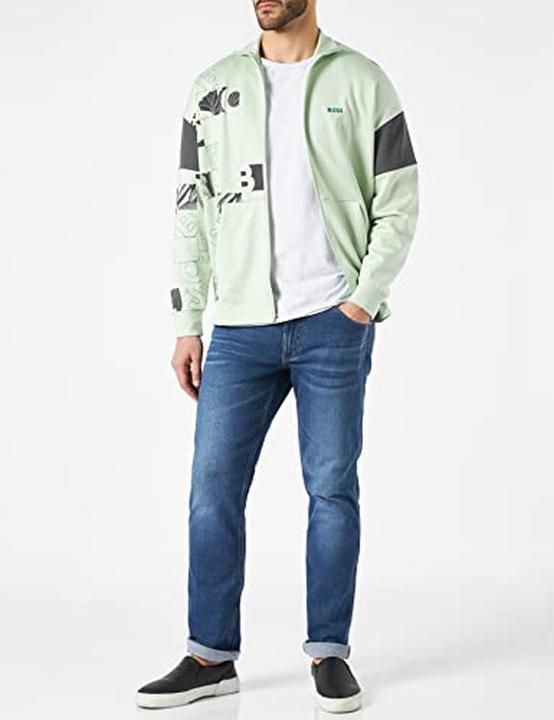Image du produit BOSS Sweatshirt à capuche avec coupe classique et longueur standard (L)