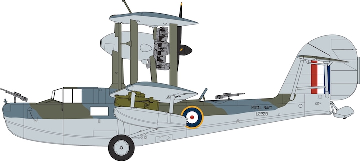 Actual product image Airfix Supermarine Walrus Mk.I