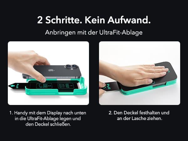 Actual product image ESR Privacy Armorite Screen Protector UltraFit (3 pcs., Apple iPhone 17)