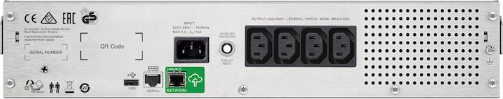 Immagine prodotto APC Usv Smc1000i-2uc, 1000va/600w (1000 VA, 600 W, Interattivo linea UPS)