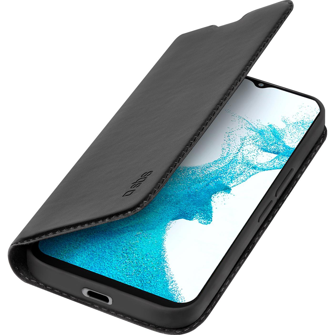SBS Book Wallet Lite Galaxy A23 5G schwarz (Samsung Galaxy A23 5G), Smartphone Hülle, Schwarz