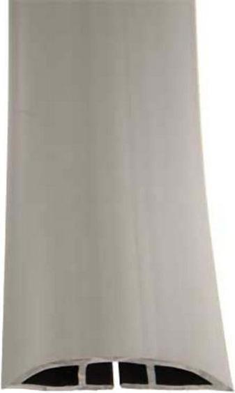 RS PRO Kabelabdeckung, Kabelbrücke, Innen-Ø 7.4mm 7.4 x 3.8mm, 25,4 mm x 1m PVC, Grau (Kabelbrücke, 100 cm)