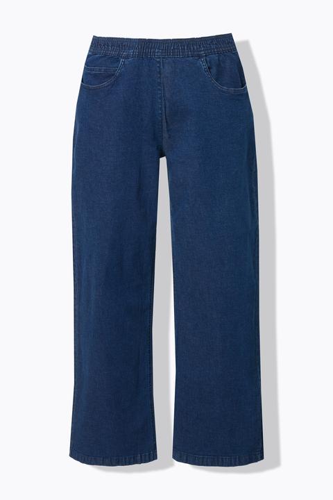 Produktbild Ulla Popken Marlenejeans Mary, weiter 5-Pocket-Schnitt, Elastikbund (52)