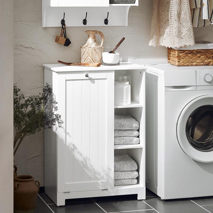 Actual product image SoBuy Laundry cupboard with laundry bag (60 x 37 x 86 cm)