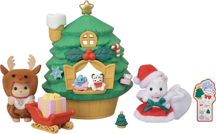 Immagine prodotto Sylvanian Families La casa sull'albero di Natale di Babbo Natale