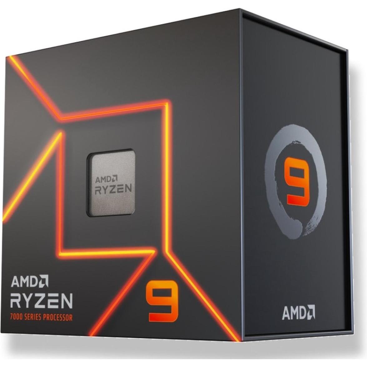 AMD Ryzen 9 7900 - 3.7 GHz - 12 Kerne - 24 Threads - 64 MB Cache-Speicher - Socket AM5 - Box (AM5, 3