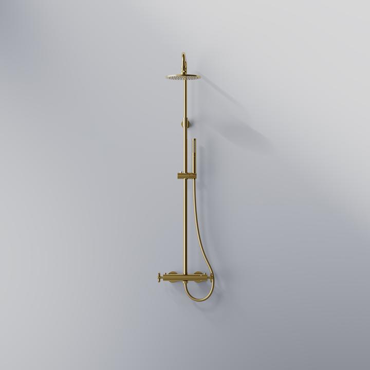 Actual product image Steinberg 250 series shower system, with thermostatic mixer, Easy Clean