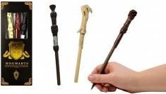 Produktbild Blue Sky Harry Potter: Hogwarts Crest Wand Pen 3-Pack (Mehrfarbig, 3 x)