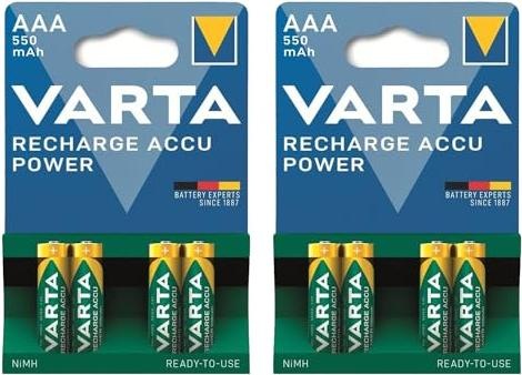 Produktbild Varta Micro (AAA)-Akku NiMH Ready2Us (4 Stk., AAA, 550 mAh)