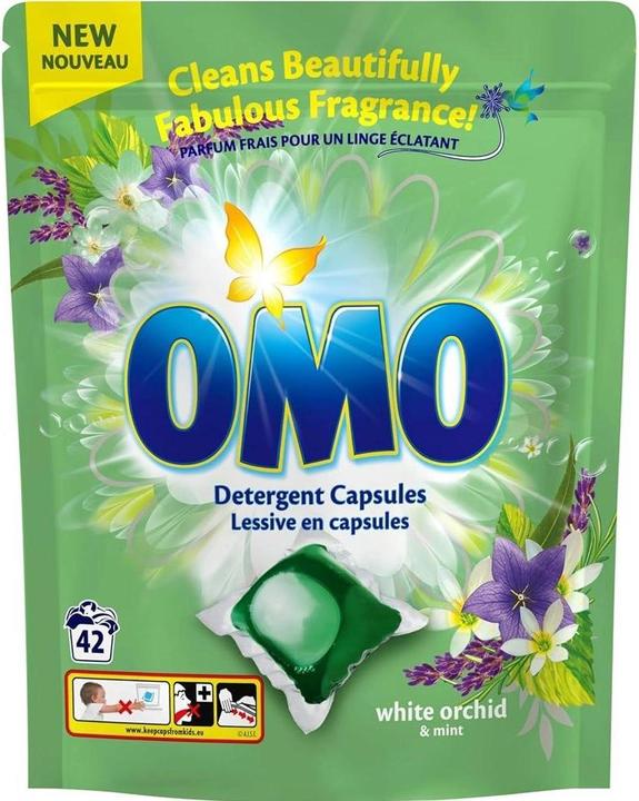 OMO Capsules White Orchid Laundry 42 Pcs (42 Waschgänge)