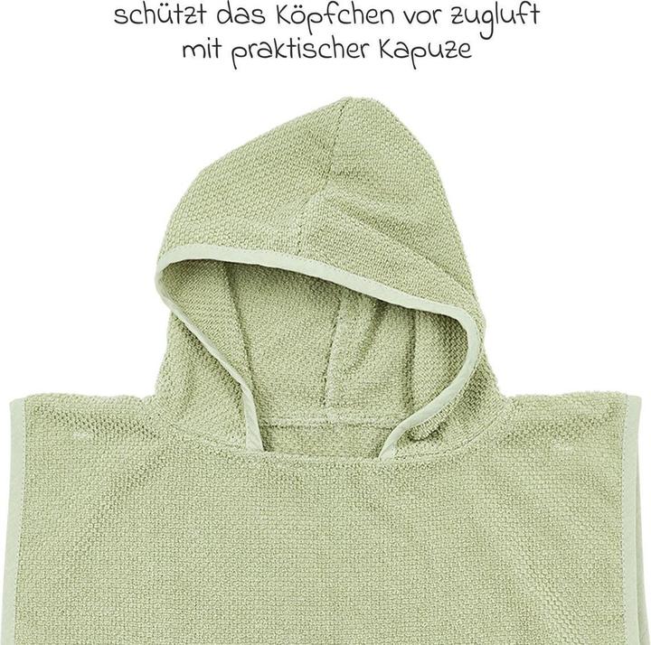 Actual product image Meyco Popcorn bathing poncho