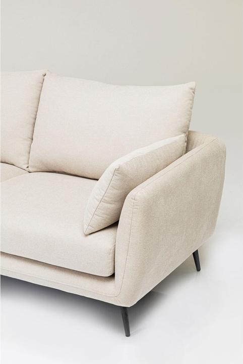 Actual product image Kare Design Corner Sofa Amalfi Left Cream 275cm (Corner sofa)