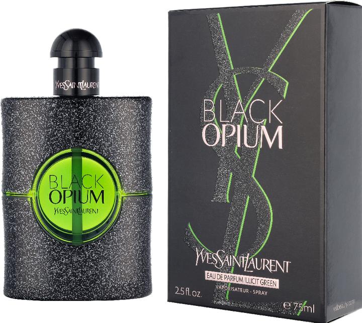 Actual product image Yves Saint Laurent Black Opium Illicit Green Eau de Parfum (Eau de parfum, 75 ml)