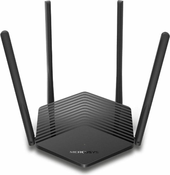 Mercusys AX1500 Dual-Band Wi-Fi 6 Router 300 Mbps at 2.4 GHz + 1201 Mbps at 5 GHz