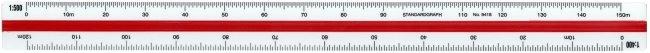 Actual product image Triangular ruler 30cm (30 cm)