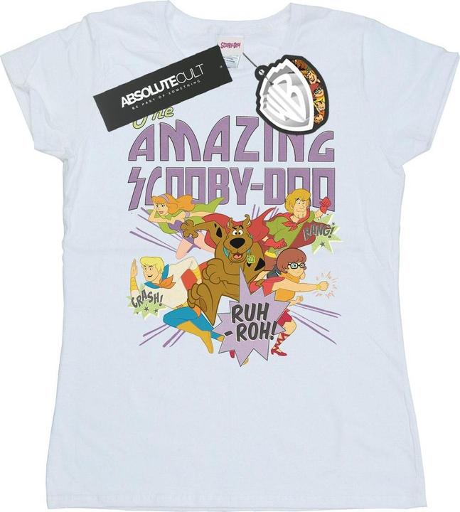 Actual product image Scooby Doo Womens/Ladies The Amazing Scooby Cotton T-Shirt (M)