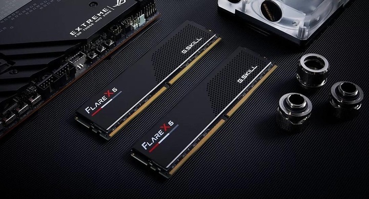 Productafbeelding G.Skill DDR5 PC 6000 CL36 KIT 32-GX2-FX5 MT/s (2 x 16GB, 6000 MHz, DDR5 RAM, DIMM 288 pin)