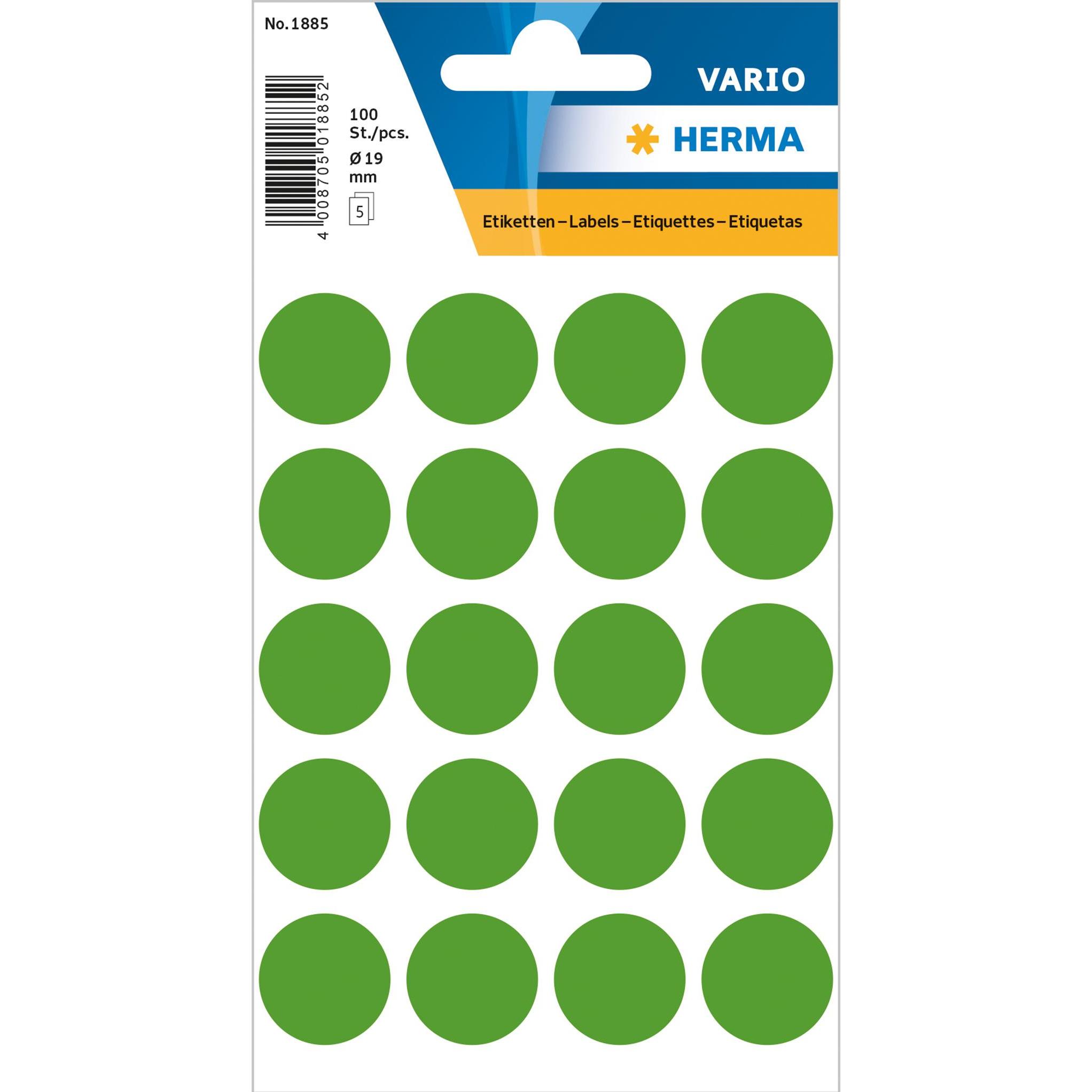 Herma, Etiketten, Vario Farbpunkte, Kleinpackung