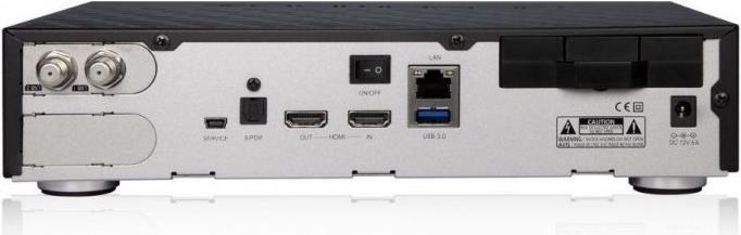 Produktbild Dreambox Dm 920 UHD (8 GB, DVB-S2X, CI-Schacht, Festplatte)