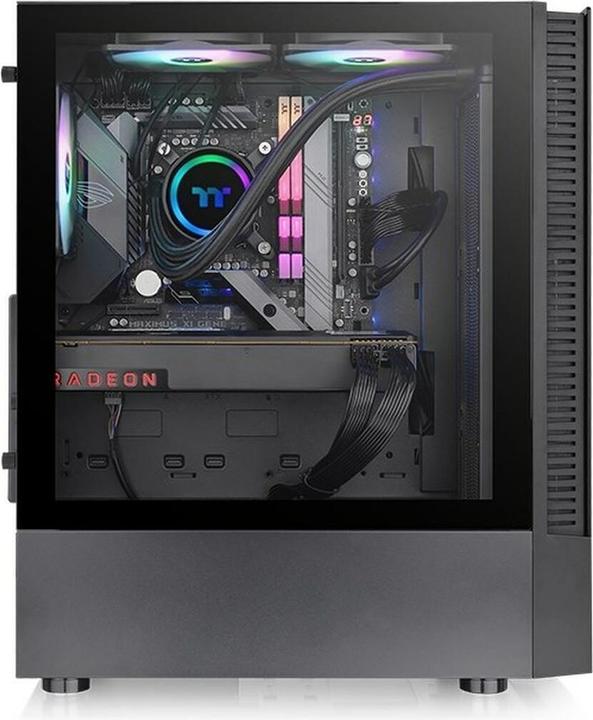 Actual product image Thermaltake Tt View 200 TG ARGB Black CA-1X3-00M1WN-00 (ATX, mATX, Mini-ITX)