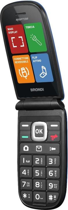 Brondi Raptor 2.8' Dual Sim Rapid Keys (2.80", 1.30 Mpx)