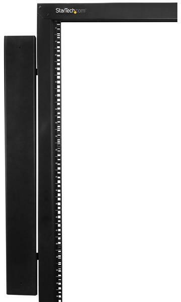 Produktbild StarTech Vertikaler Kabelordner mit Finger Duct - 0U - 91cm - Rack Kabelmanager