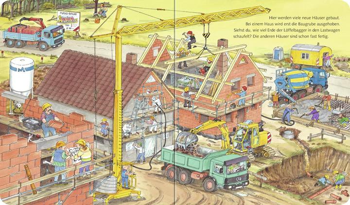 Produktbild Ravensburger Meine Welt der Fahrzeuge: Auf der Baustelle (Deutsch)