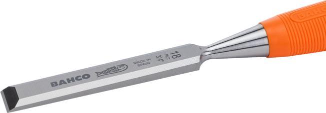 Actual product image Irimo Chisel with orange-coloured polypropylene handle, 18 mm (18 mm)