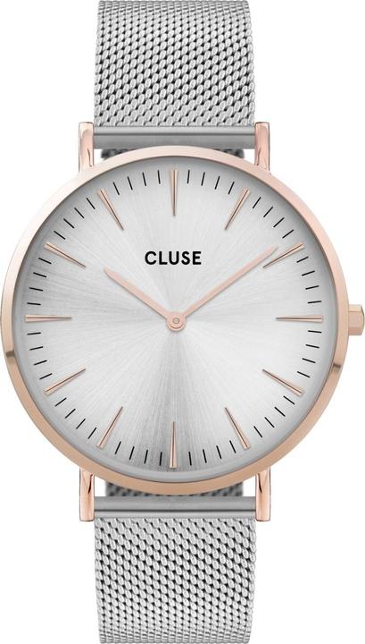 Cluse La Bohème Mesh Rosé (Analoguhr, 38 mm)