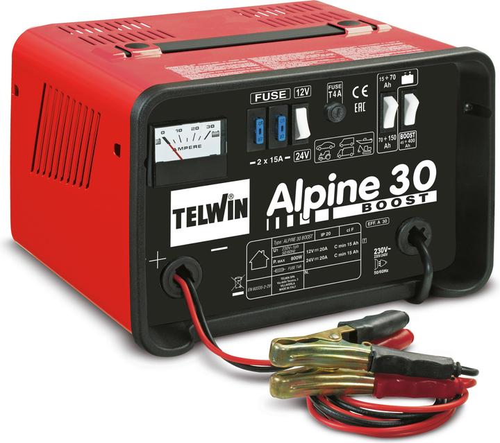 Immagine prodotto Telwin Caricabatterie ALPINE 30 (24V, 15 A)