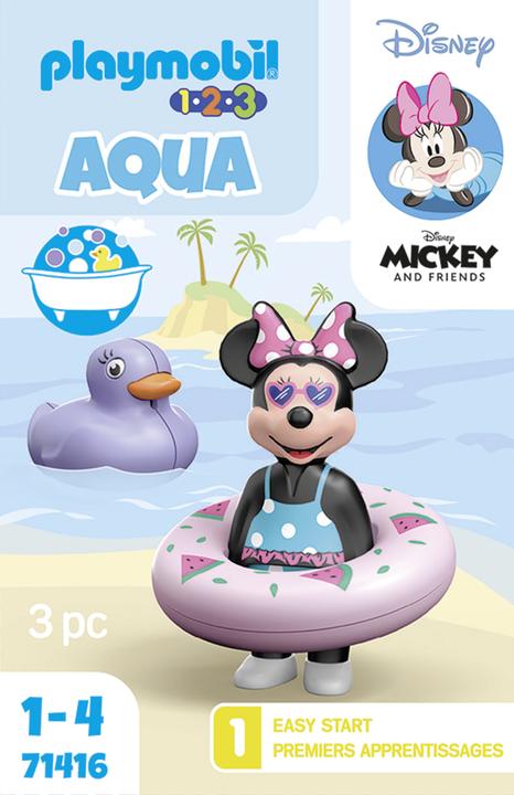 Produktbild Playmobil 1.2.3 & Disney: Minnies Strandausflug (71416, Playmobil 1.2.3)